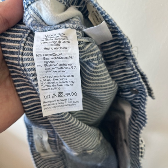 Madewell 9” Mid-Rise Skinny Jean in Piper Stripe - Picture 8 of 10